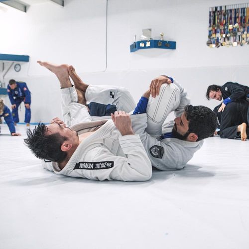 Bilder unserer Erwachsenen beim BJJ-Training