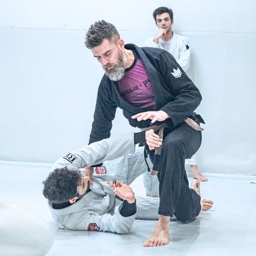 Bilder unserer Erwachsenen beim BJJ-Training