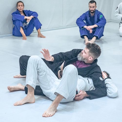 Bilder unserer Erwachsenen beim BJJ-Training