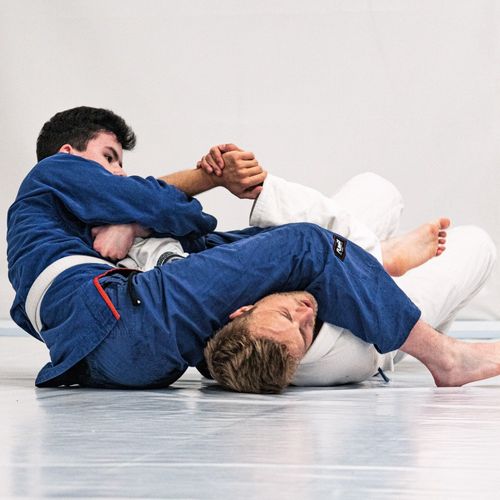 Bilder unserer Kinder beim BJJ-Training